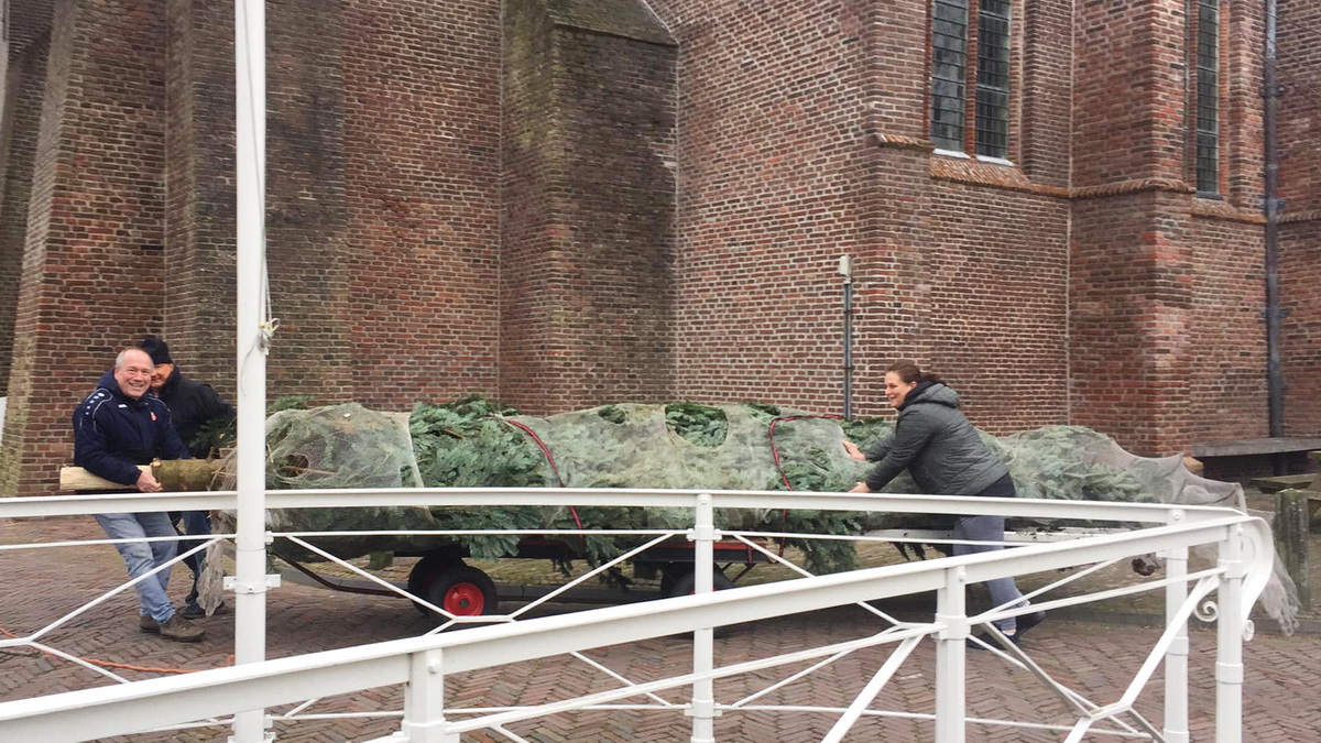 Kerstboom Broeker Kerk