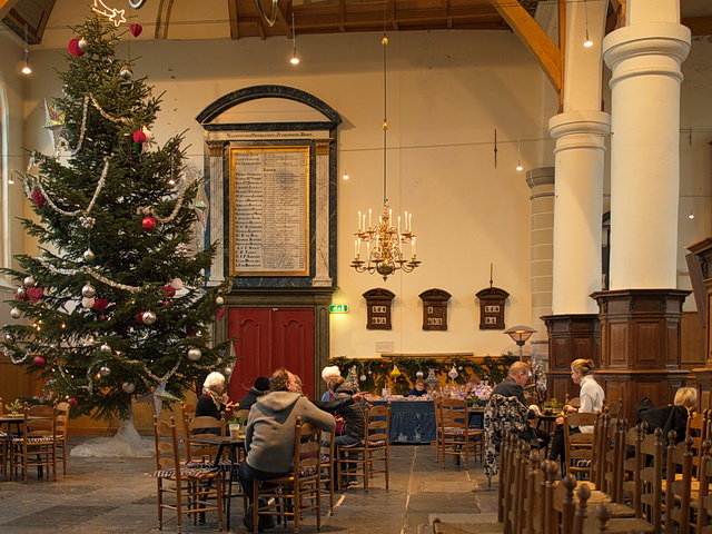 kerst - interieur Broeker Kerk